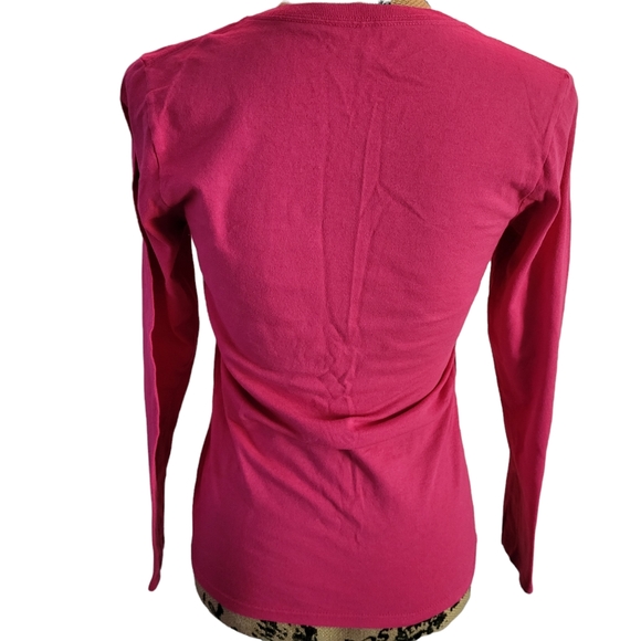 Small Kentucky Derby Long-Sleeved Hot Pink T-shirt: Horse Racing, Kentucky Derby - Picture 4 of 5